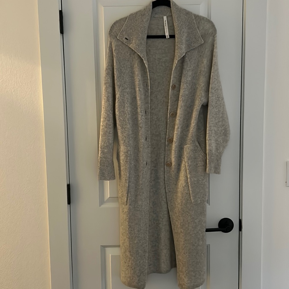 Aritzia long cardigan sweater